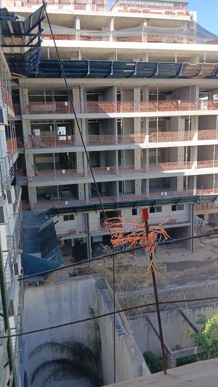 Estructura de obra en ejecución